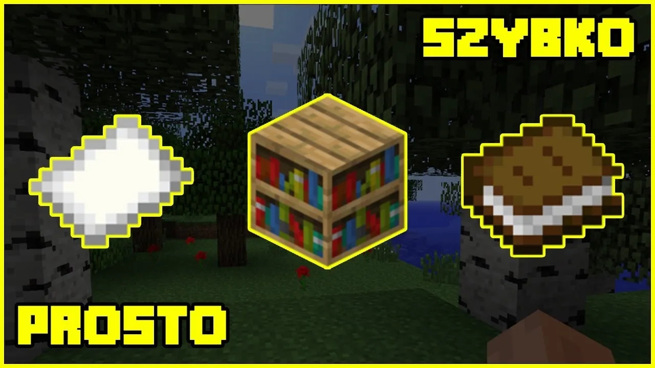 Jak się robi książkę w minecrafcie – prosta instrukcja krok po kroku