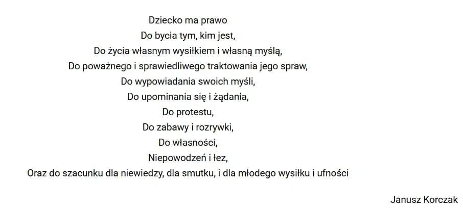 Cytaty Janusza Korczaka o miłości do dziecka i ich znaczenie