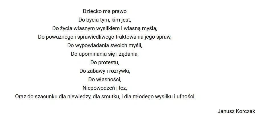 Cytaty Janusza Korczaka o miłości do dziecka i ich znaczenie